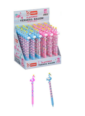 0.7 Flamingo Kalem Pembe Ve Mavi 2'li Set