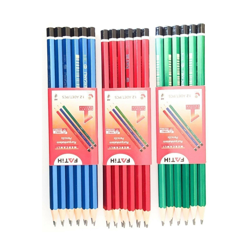 Mercanlı Kursun Kalem 12 li