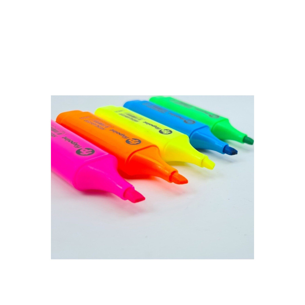 Fosforlu 5 Renk Işaretleme Kalemi