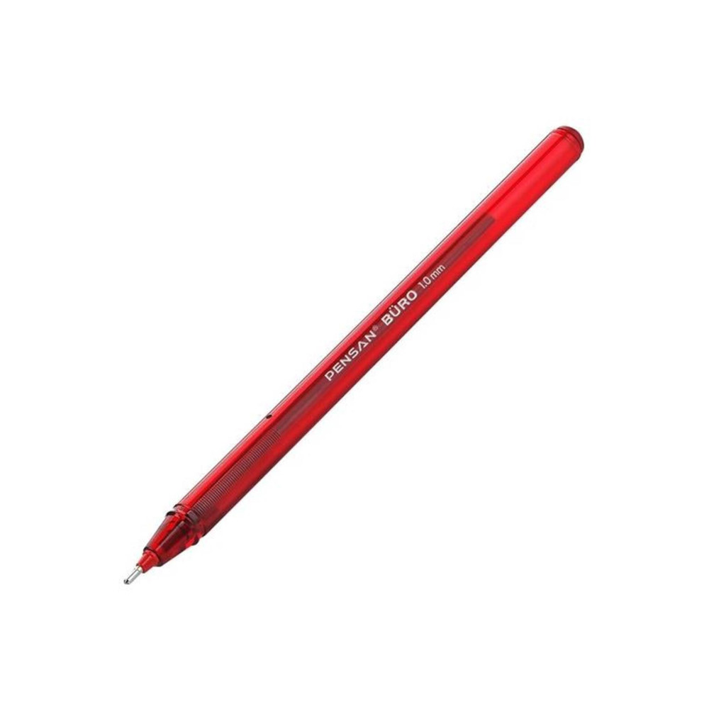 Tükenmez Kalem Büro Ball Point 1 mm Kırmızı
