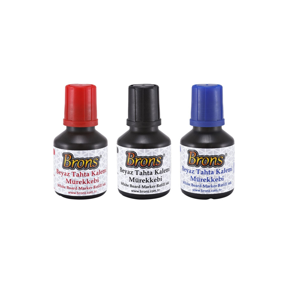 Doldurulabilir Tahta Kalemi Mürekkebi 30 Ml 3 Lü Set