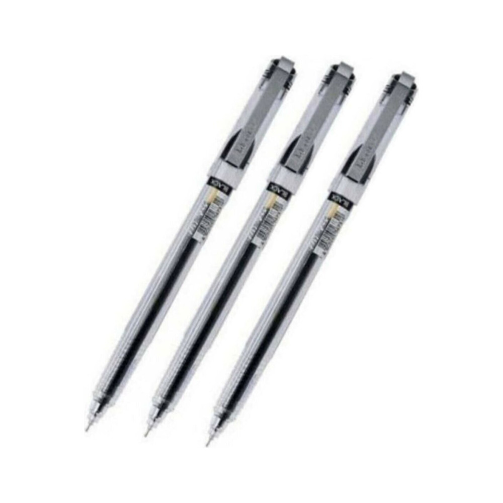 My Gel 0.5mm Siyah Ince Iğne Uçlu Jel Kalem 3 Adet