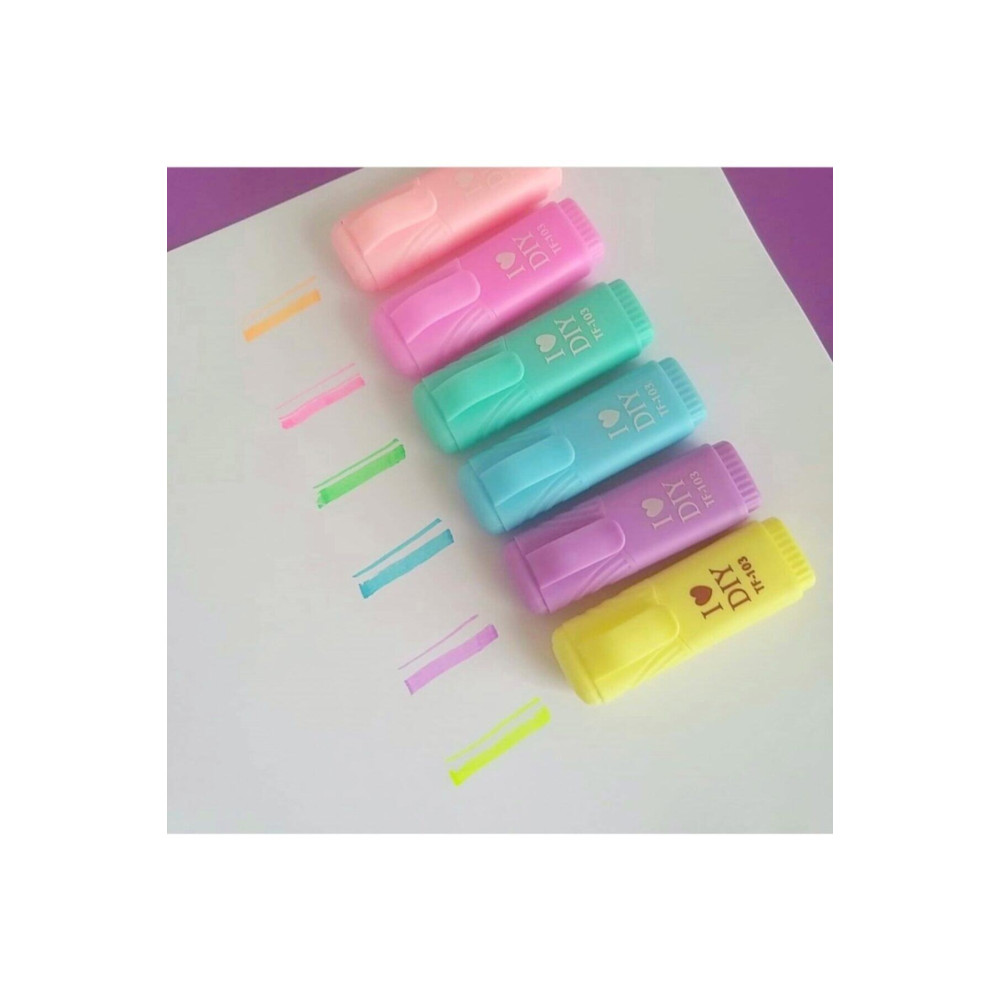 I Love Dıy Fosforlu Kalem Seti