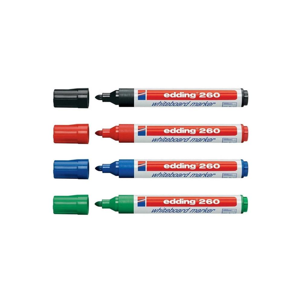 260 Beyaz Yazı Tahtası Kalemi 4'lü Set