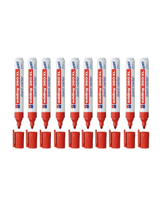 ORİJİNAL 360xl Beyaz Tahta Kalemi Kırmızı 10 Lu Kutu