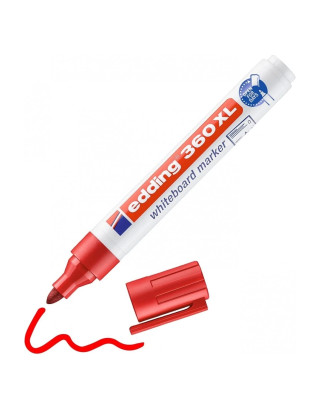 Beyaz Tahta Kalemi Cap Off E-360xl Kırmızı