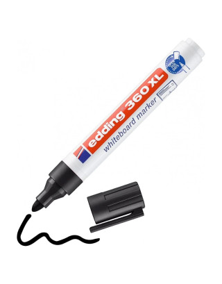 360 XL Board Marker Doldurulabilir Yazı Tahtası Kalemi Siyah